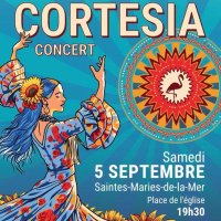 Cortesia en concert gratuit aux Saintes-Maries-de-la-Mer !