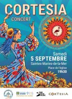 Cortesia en concert gratuit aux Saintes-Maries-de-la-Mer !